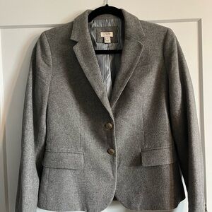 J Crew gray schoolboy blazer size 8